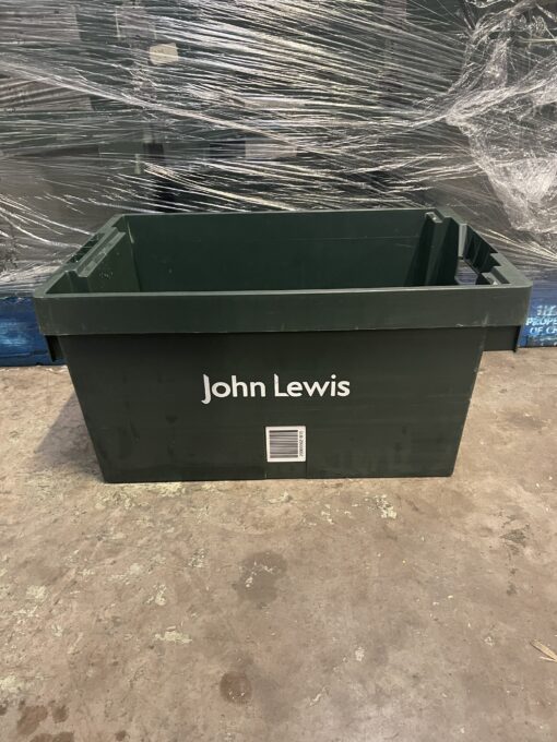 *OPEN TO OFFERS* 1 X PALLET OF APPROX 50 GREEN STORAGE TOTES / CRATES