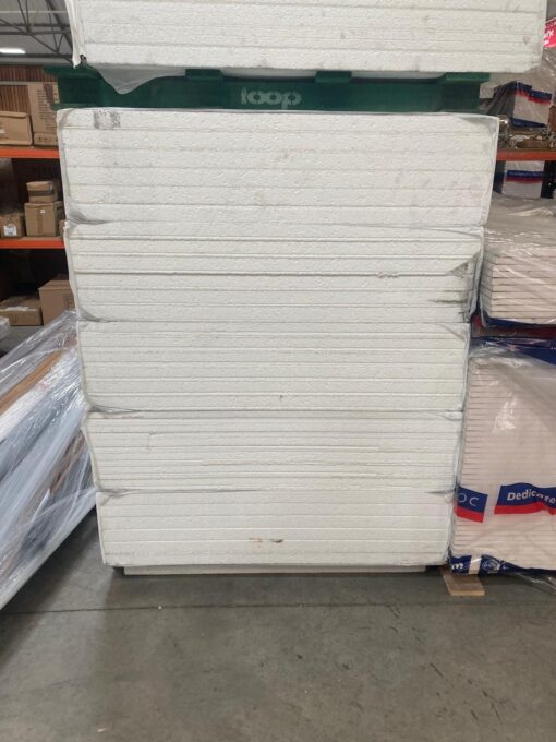 1 X PALLET OF STYLITE FLOORING ESP100 2400 X 1200 X 50MM APPROX 30 PER PALLET