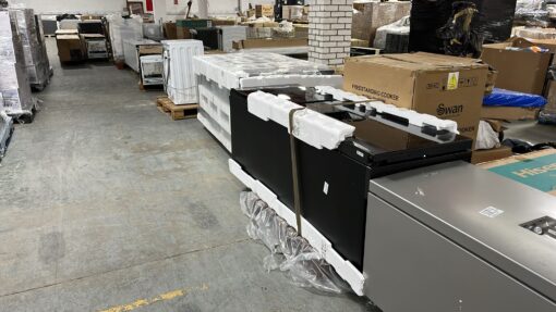 TRUCKLOAD OF ASSORTED GRADE B WHITE GOODS TO INCLUDE WASHING MACHINES, DISHWASHERS, FRIDGE FREEZERS AND MORE